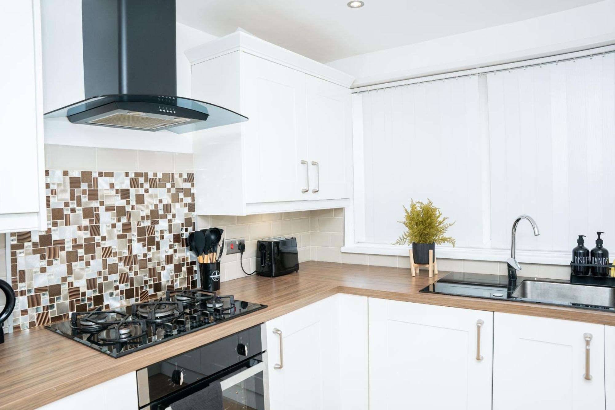 Stylish 3 Bed House With Free Parking Villa Leeds  Eksteriør billede